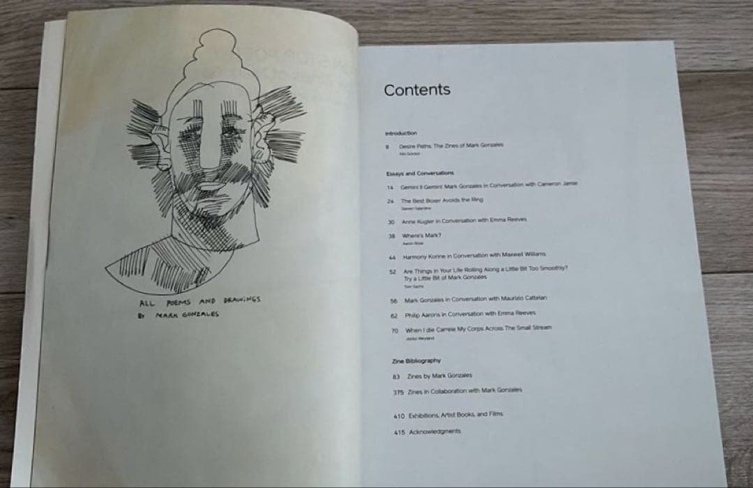 直筆サイン入り NONSTOPPOETRY:The Zines of Mark