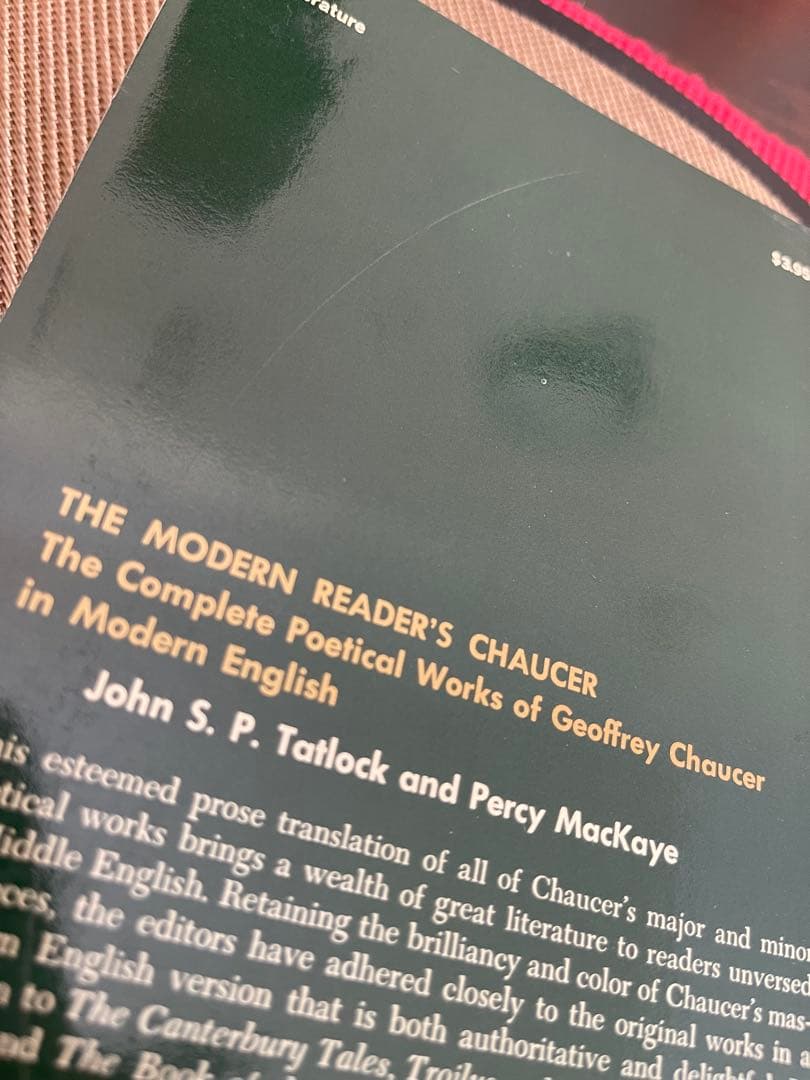 希少　The Modern Reader's Chaucer