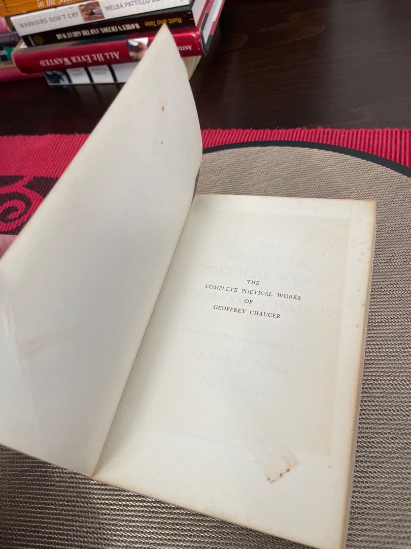 希少　The Modern Reader's Chaucer