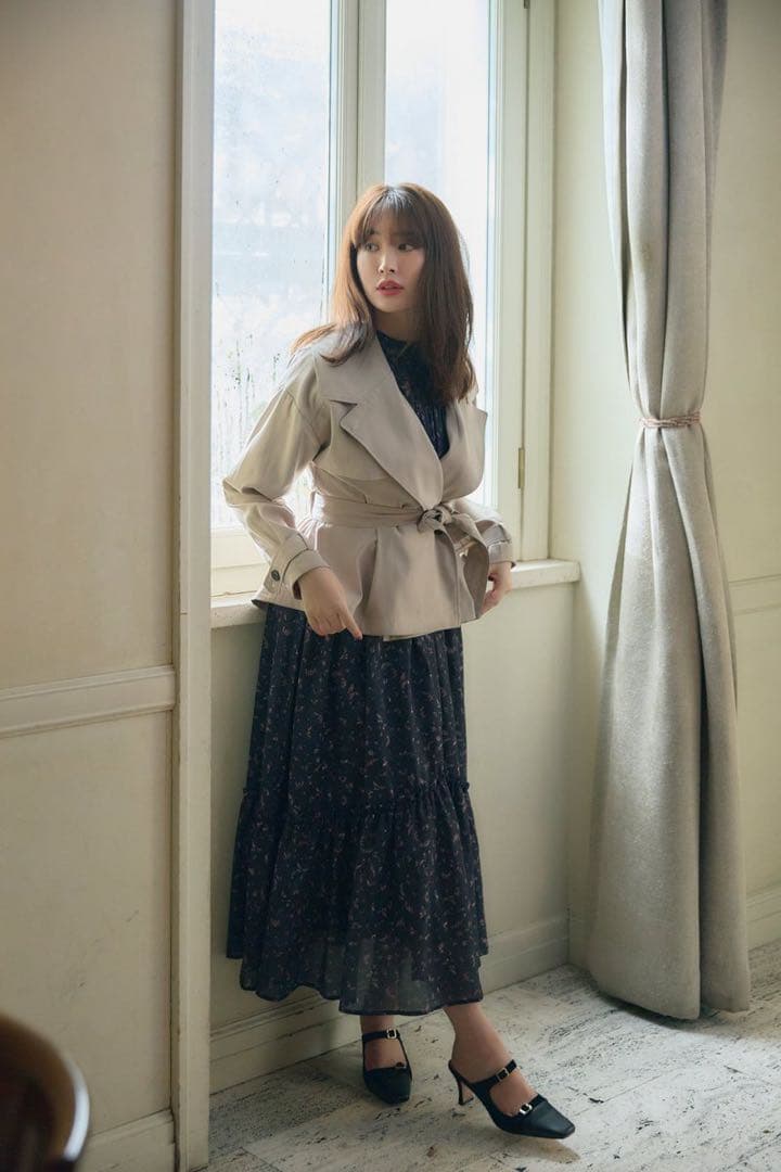 ジャケット・アウター Herlipto Everyday Belted Trench Jacket S