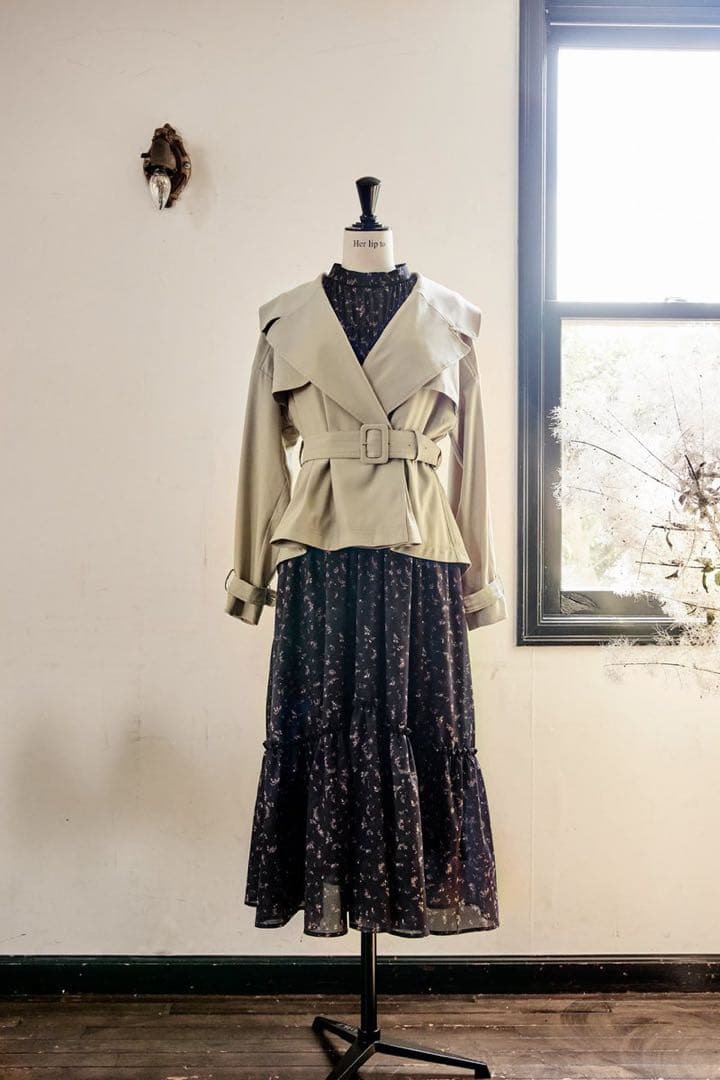 ジャケット・アウター Herlipto Everyday Belted Trench Jacket S