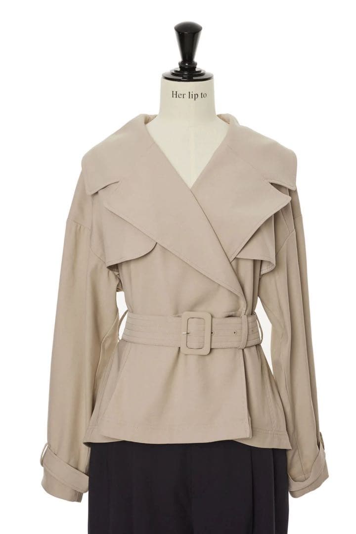 ジャケット・アウター Herlipto Everyday Belted Trench Jacket S