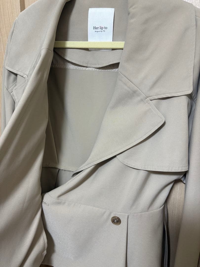 ジャケット・アウター Herlipto Everyday Belted Trench Jacket S