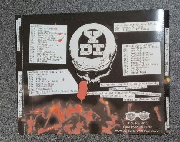 YDI　全音源集CD　　ＵＳ ハードコア　パンク