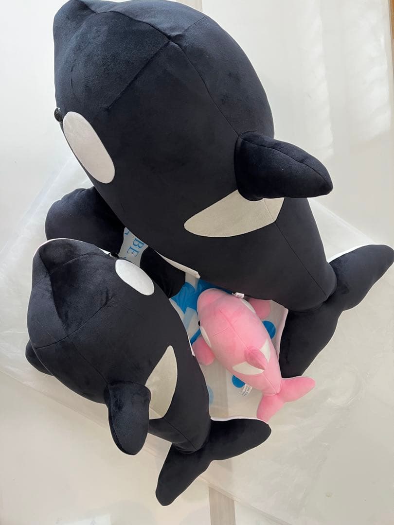 【☆0rca☆】須磨シー　オルカくじ　シャチ　ぬいぐるみ　1等&2等