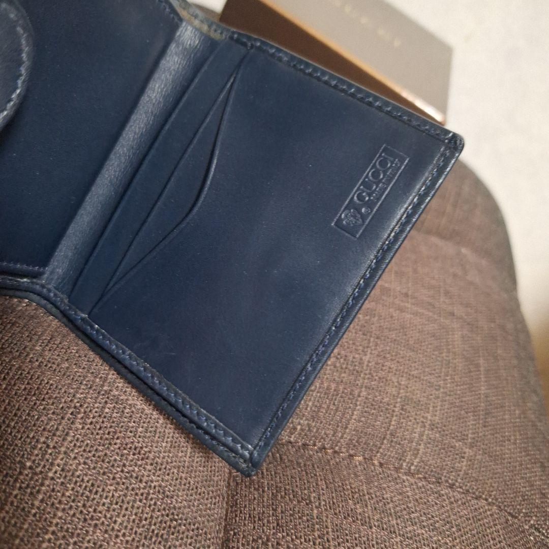 オールドGUCCI。 GGスプリーム 二つ折り財布