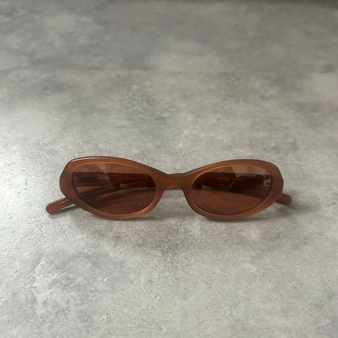 希少❗️90s archive prada sungrass シームレス　メタル