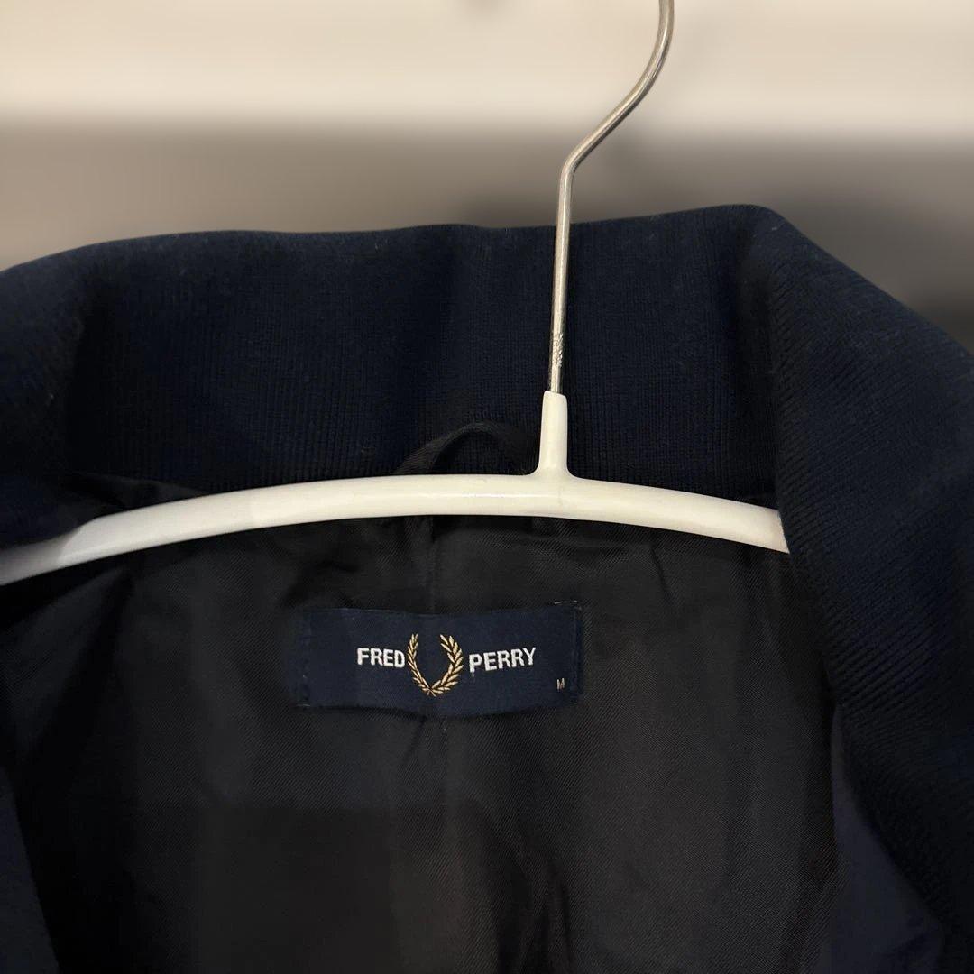 FRED PERRY ネイビー ジャンパー Mサイズ
