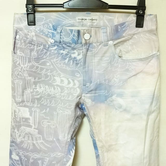 新品❗️ツモリチサト レディース スカイハイ ストレッチパンツ　サイズ2