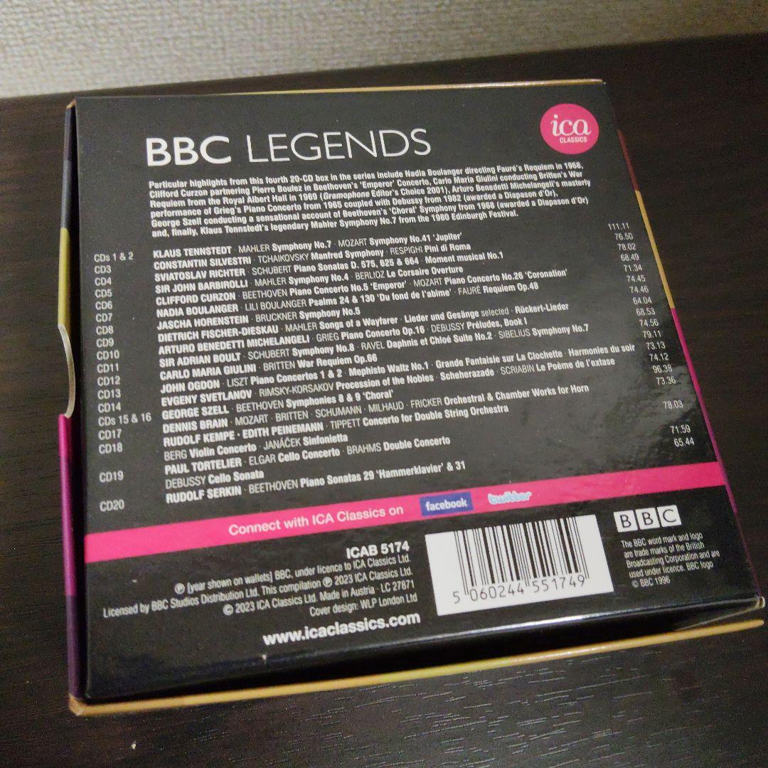 BBCレジェンズ・グレート・レコーディングズ 第4集（20CD）