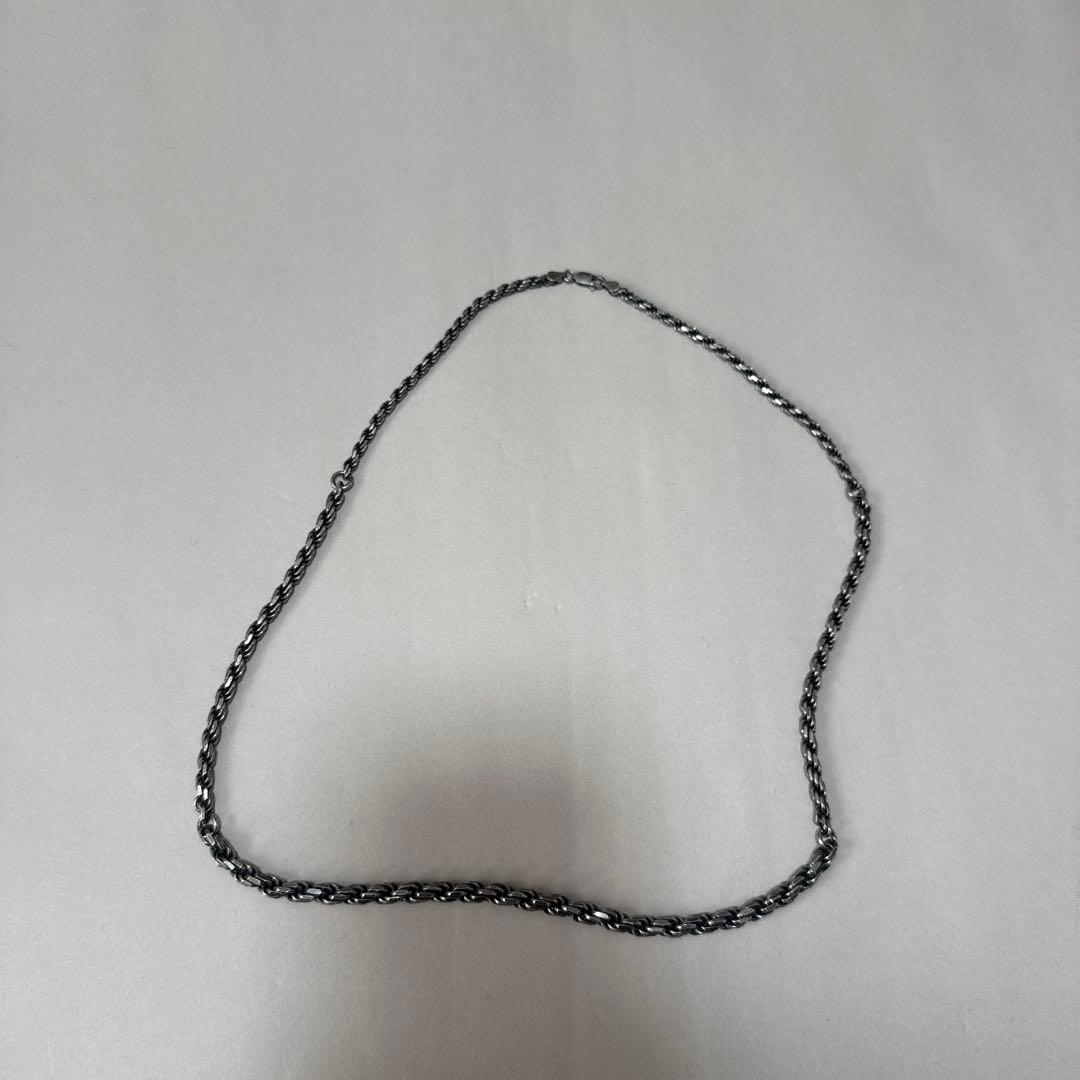 OX JEWELRy Chain Necklace ヴィンテージシルバー