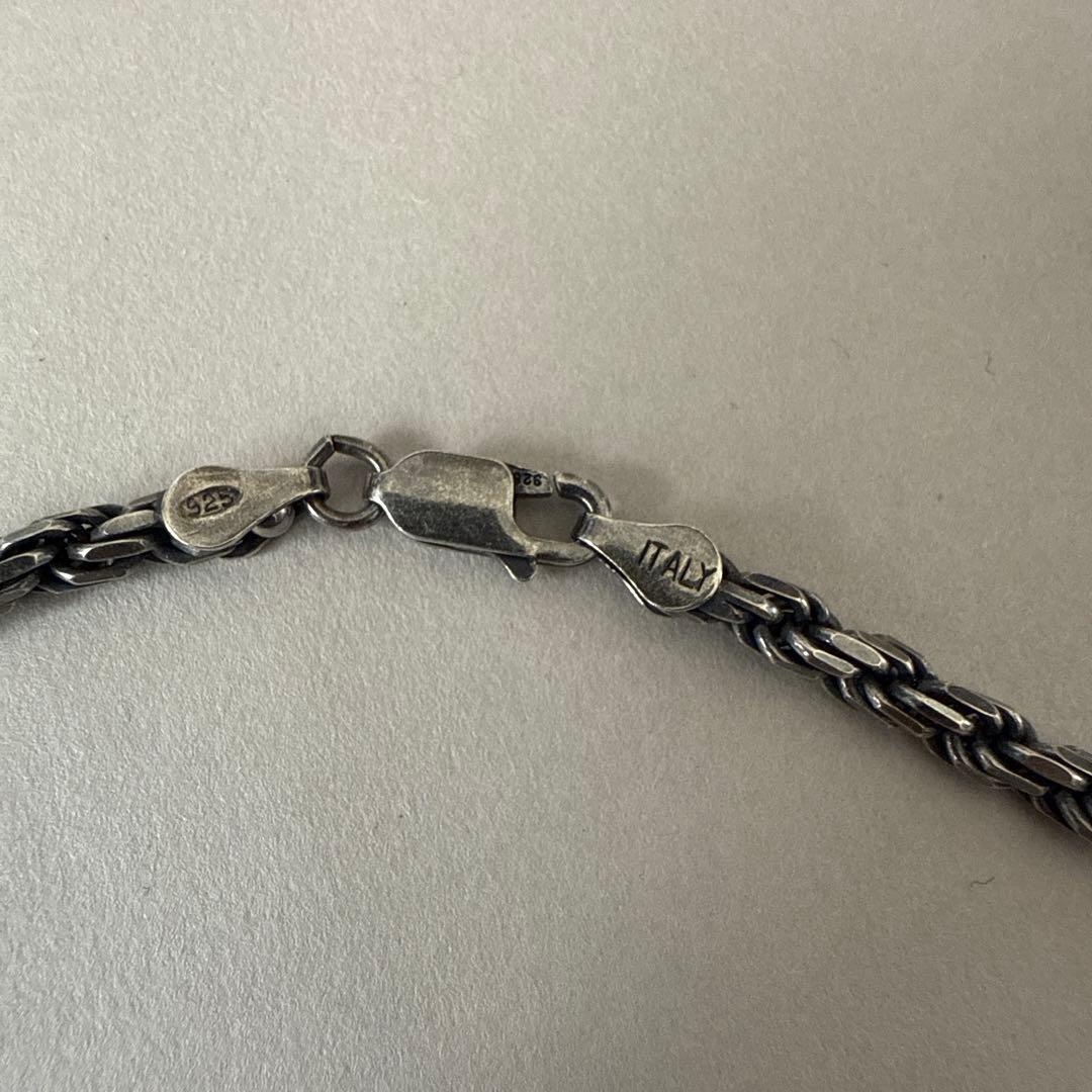 OX JEWELRy Chain Necklace ヴィンテージシルバー