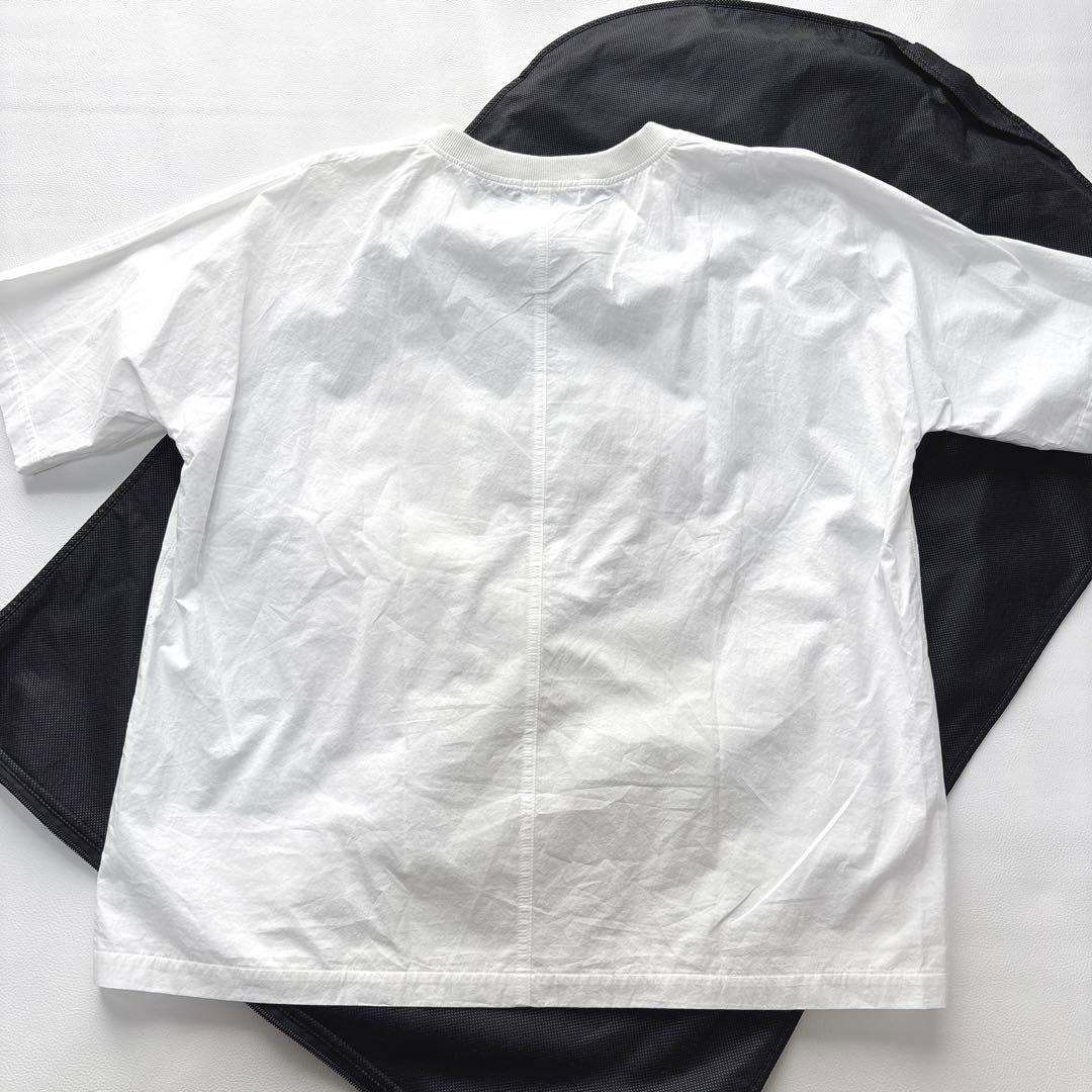 【HUIS ハウス】遠州織物 タイプライタークロス 半袖ポケット付 Tシャツ