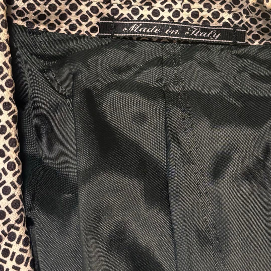 Gianni Versace 総柄 1B シングルブレスト テーラードジャケット