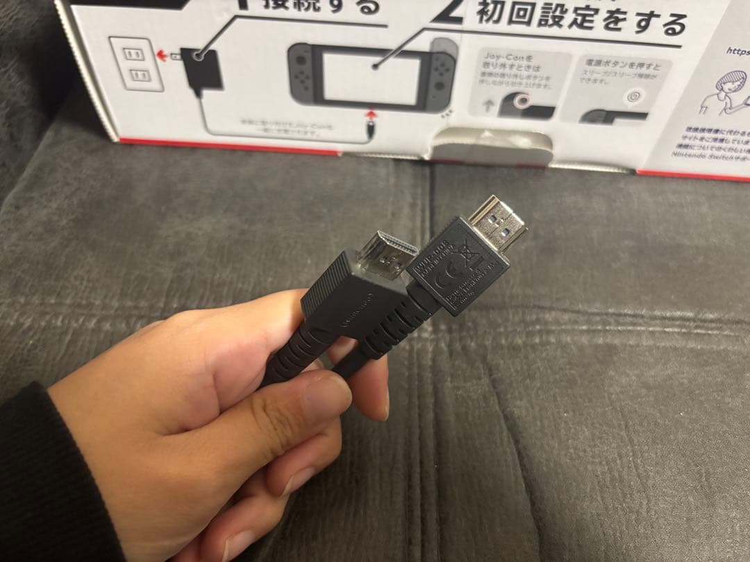 Nintendo Switch１　グレー 本体 コントローラー付き