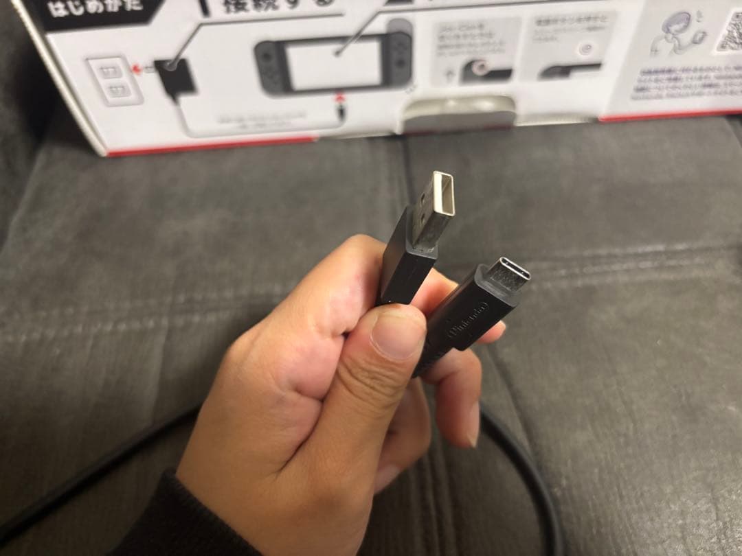 Nintendo Switch１　グレー 本体 コントローラー付き