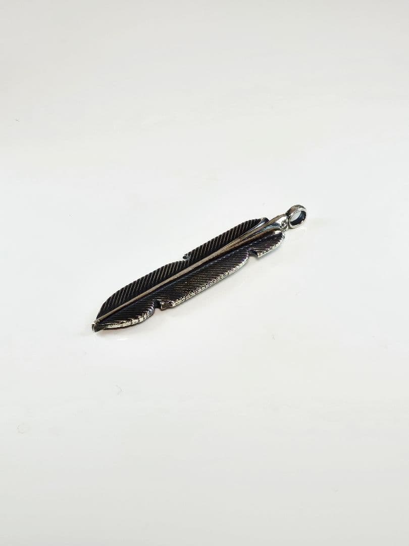 CHROME HEARTS クロムハーツ フェザー ペンダント
