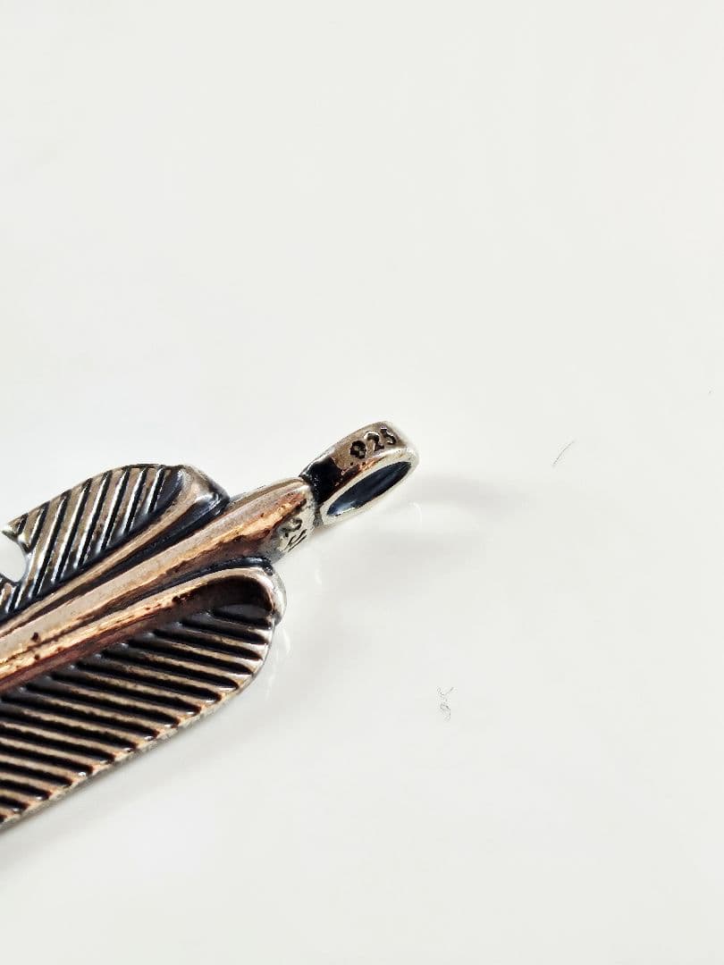 CHROME HEARTS クロムハーツ フェザー ペンダント