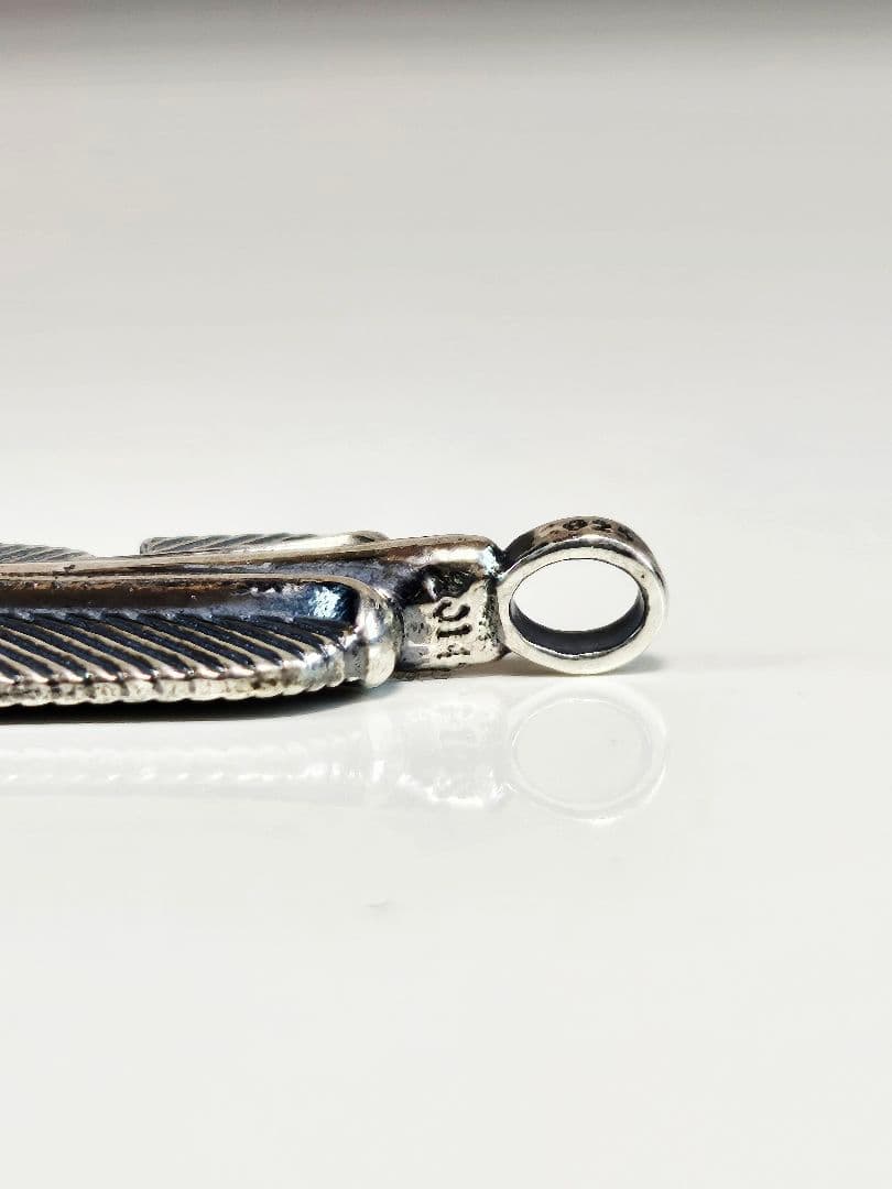 CHROME HEARTS クロムハーツ フェザー ペンダント