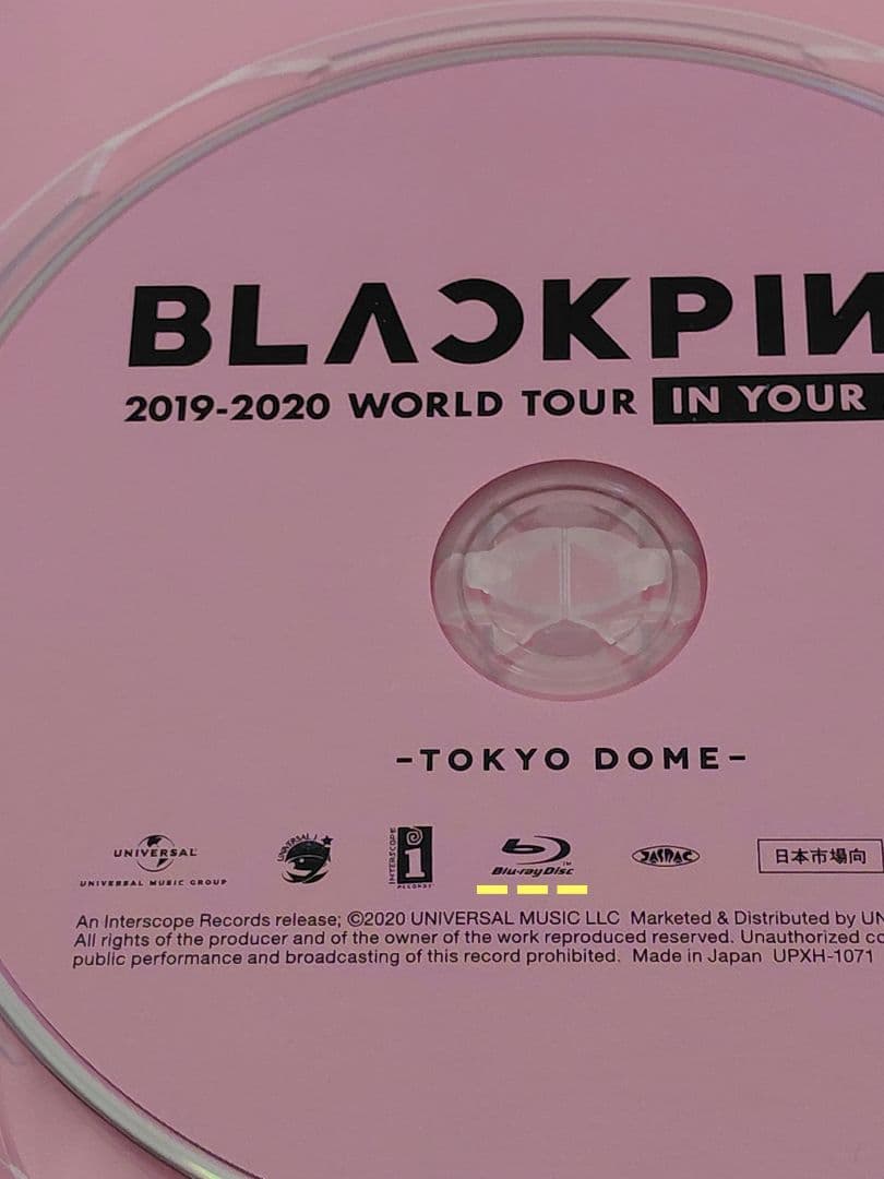 【BLACKPINK WORLD TOUR Blu-ray】京セラ＋東京ドーム
