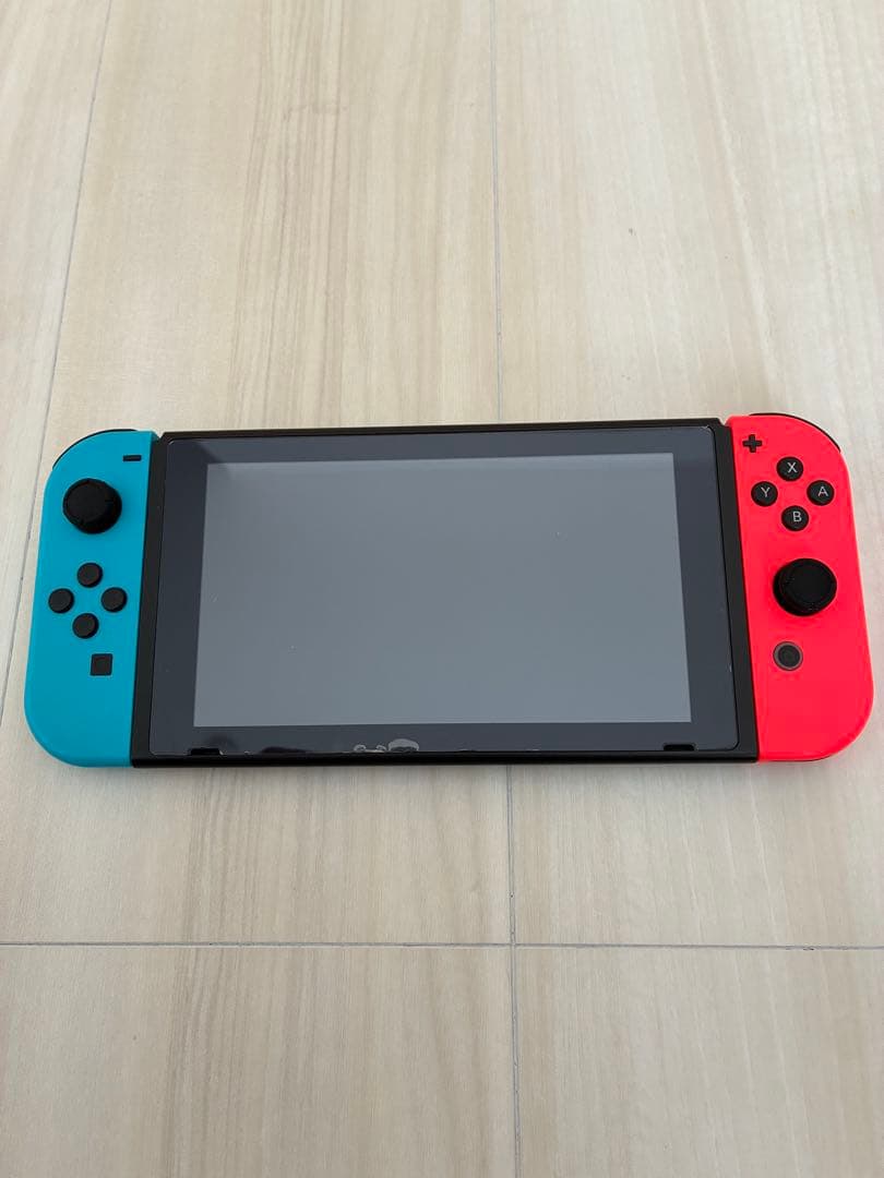 オマケ付 Nintendo Switch 本体 青/赤 Joy-Con