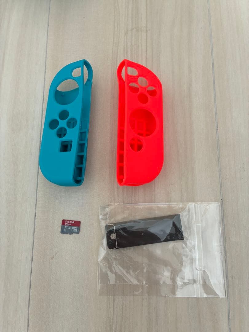 オマケ付 Nintendo Switch 本体 青/赤 Joy-Con