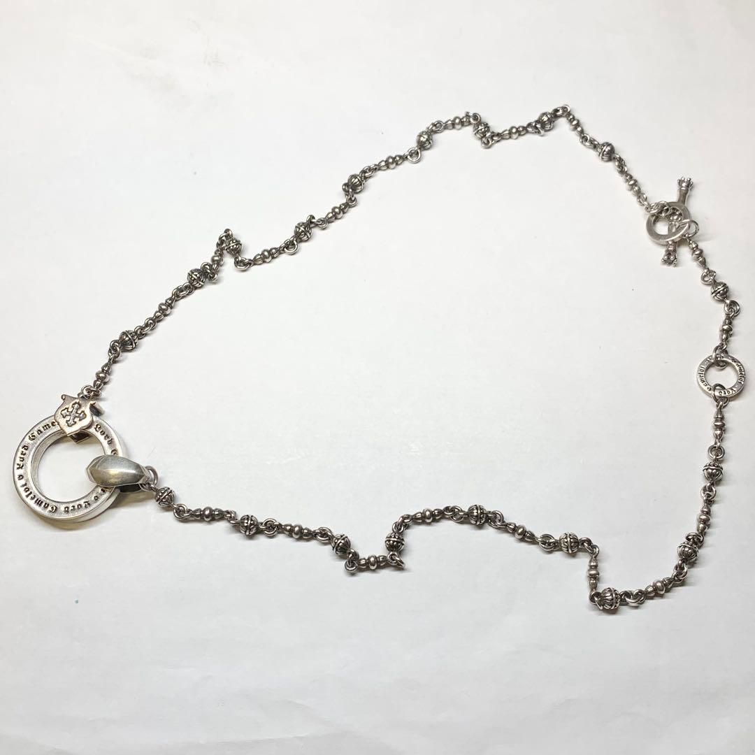 美品 ロードキャメロット ネックレス リング いぶし加工 シルバー 925