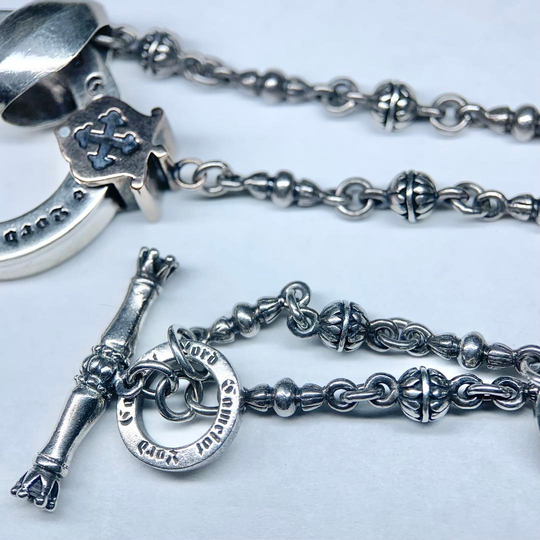美品 ロードキャメロット ネックレス リング いぶし加工 シルバー 925