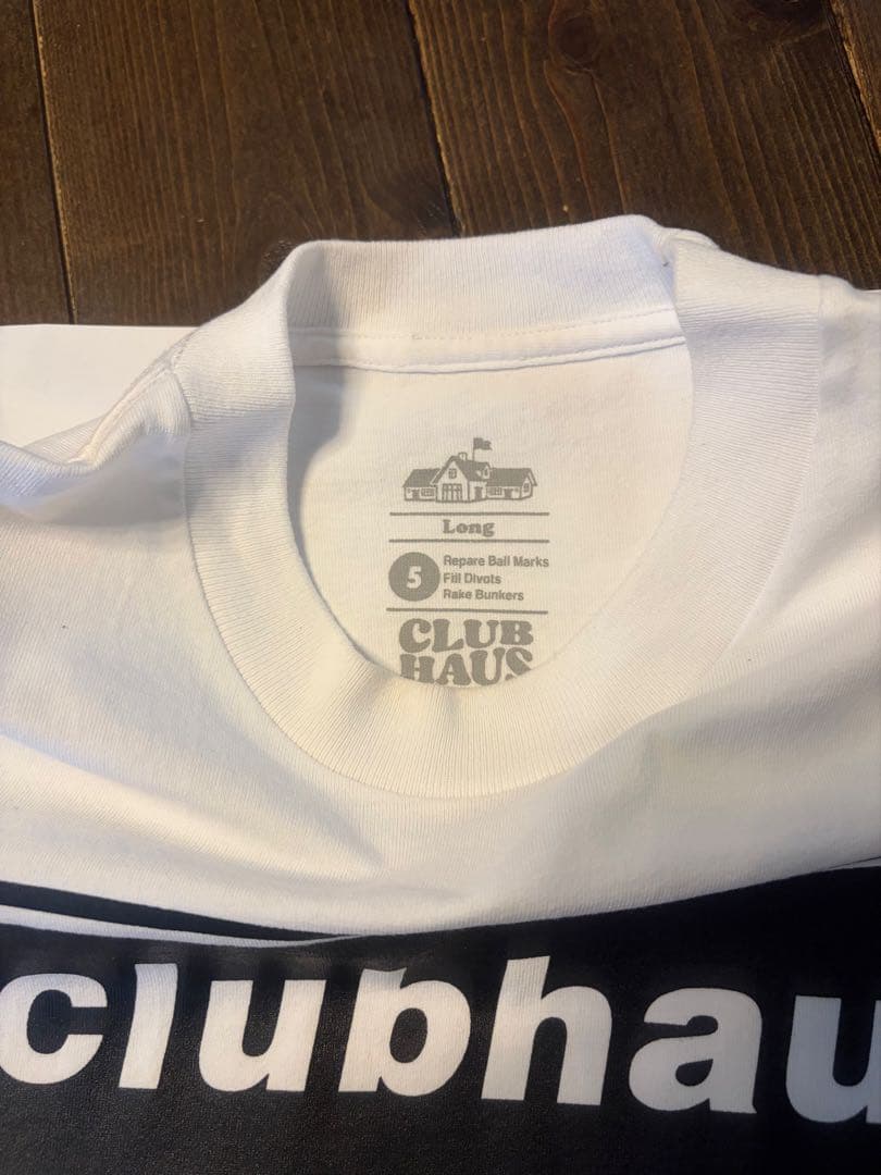 clubhaus TakuMiyamoto コラボ Tシャツ ホワイト