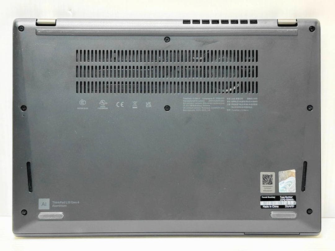 Windowsノート本体 ThinkPad L13 Gen4 Ryzen5 Pro 7530U 16GB