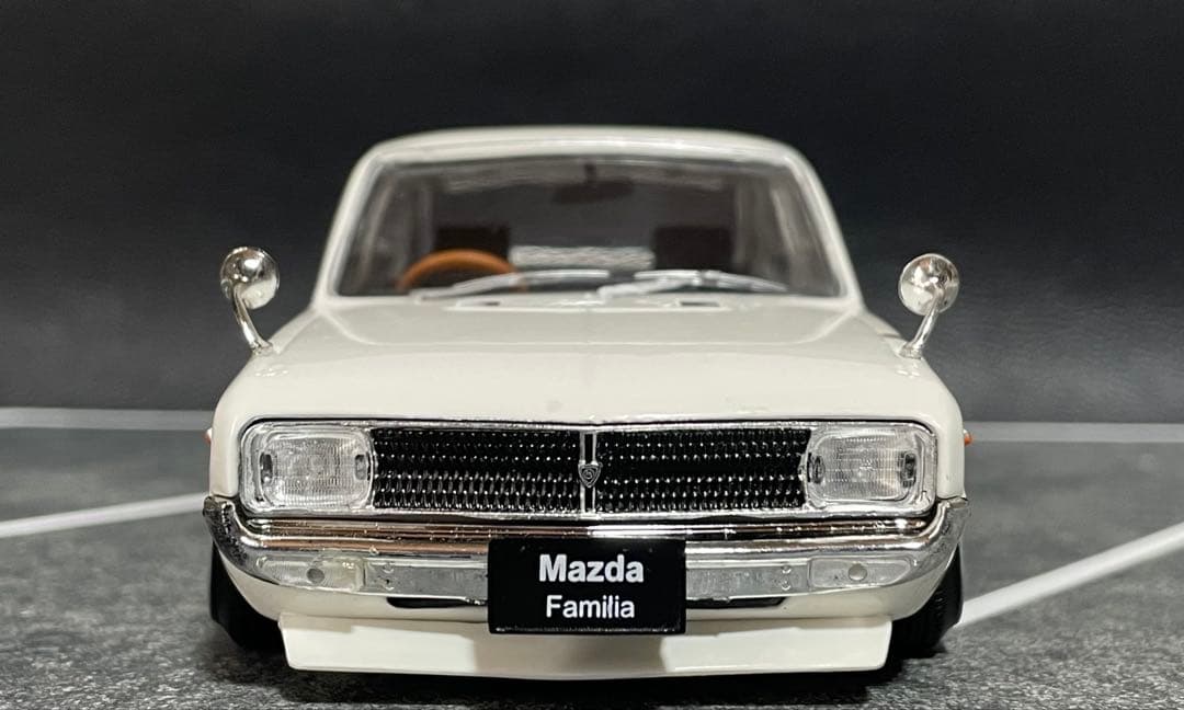 1/24 アシェット 国産名車 ファミリア ロータリークーペ改 カスタム 旧車