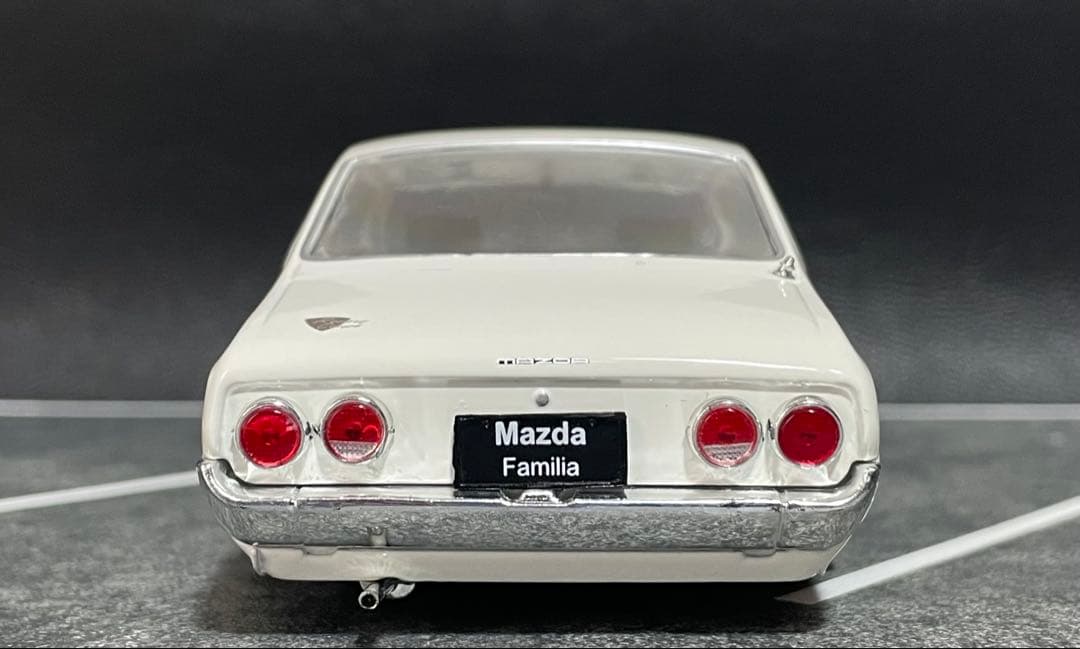 1/24 アシェット 国産名車 ファミリア ロータリークーペ改 カスタム 旧車