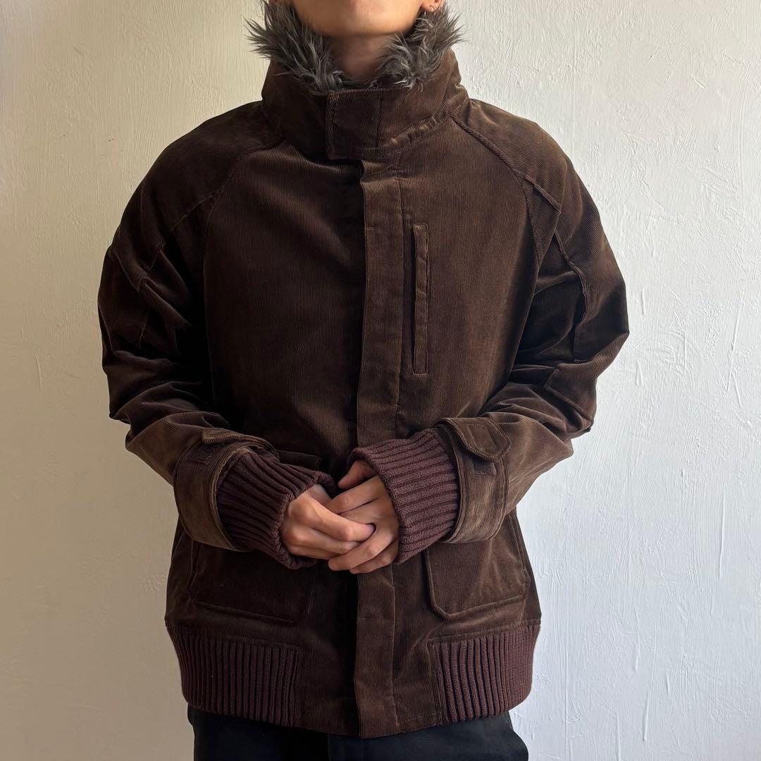 【初期】2002AW WHIZ LIMITED ブラウン ファー ジャケット