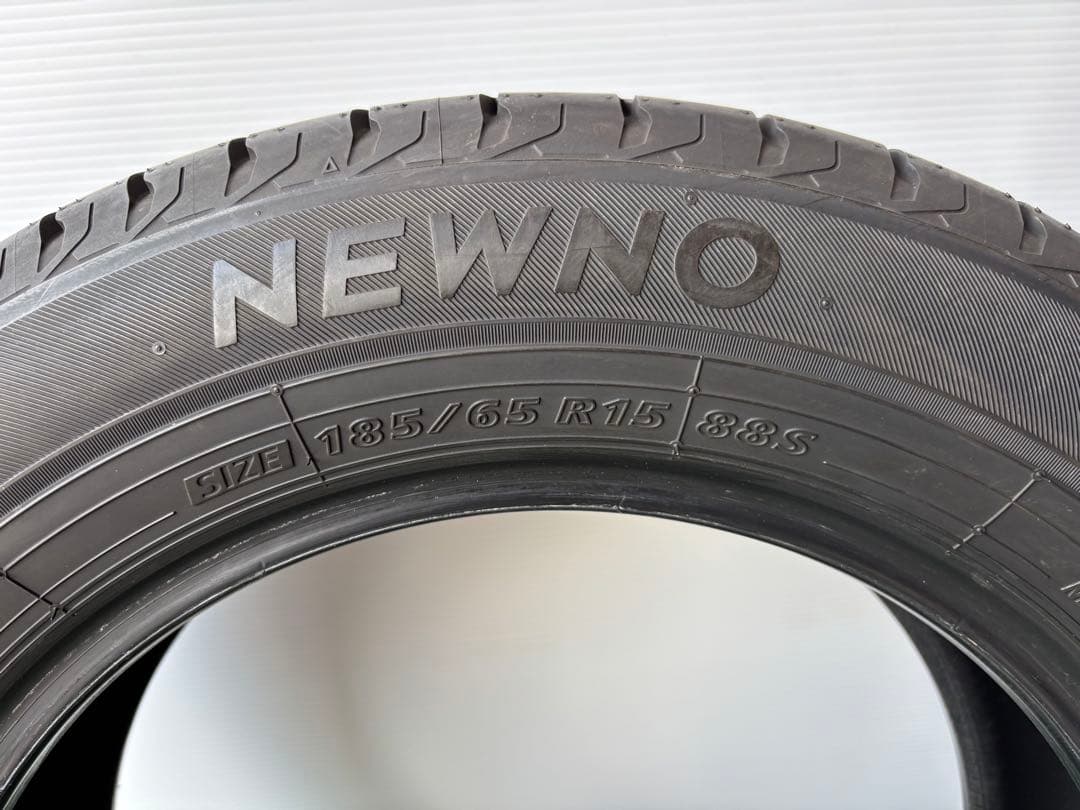 【バリ溝・送料無料‼️】✅ 185/65R15 ブリヂストンNEWNO 4本セット