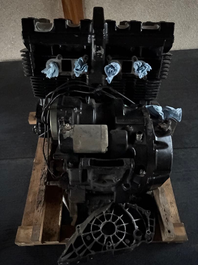 xjr400-4hmエンジン 実動エンジン