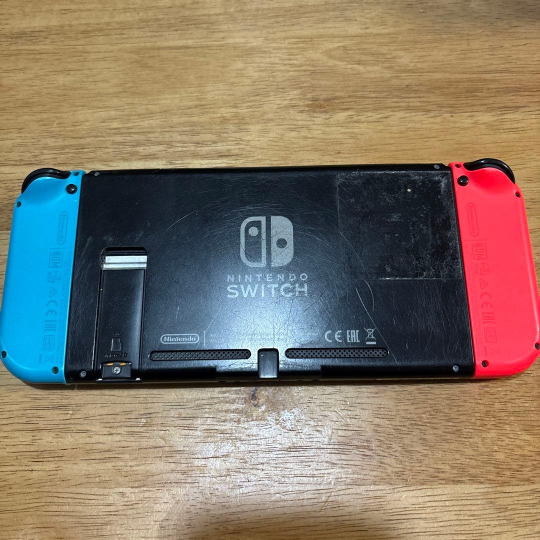 Nintendo Switch 本体 ジャンク　レッド&ブルー