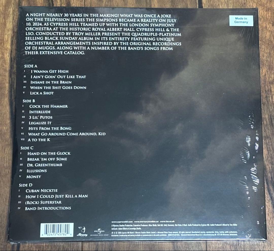 洋楽 CYPRESS HILL & LONDON SYMPHONY ORCHESTRA