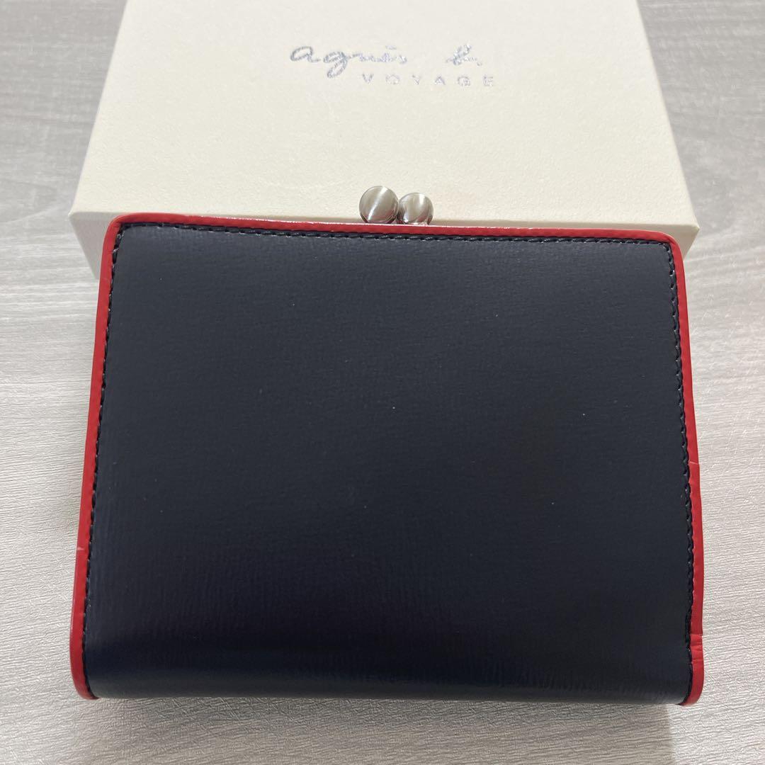 アニエスベー折りたたみ財布 agnesb がま口