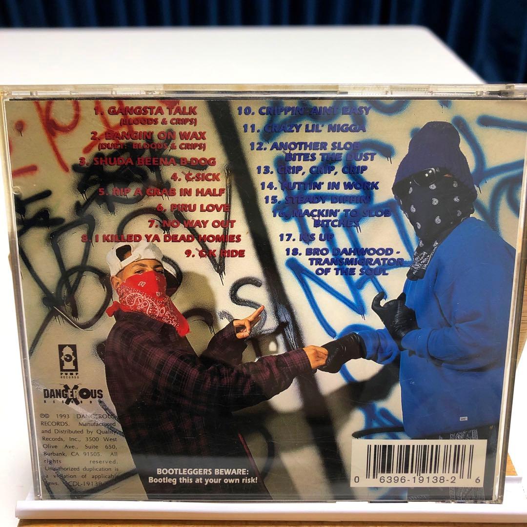 洋楽 BLOODS & CRIPS BANGIN ON WAX