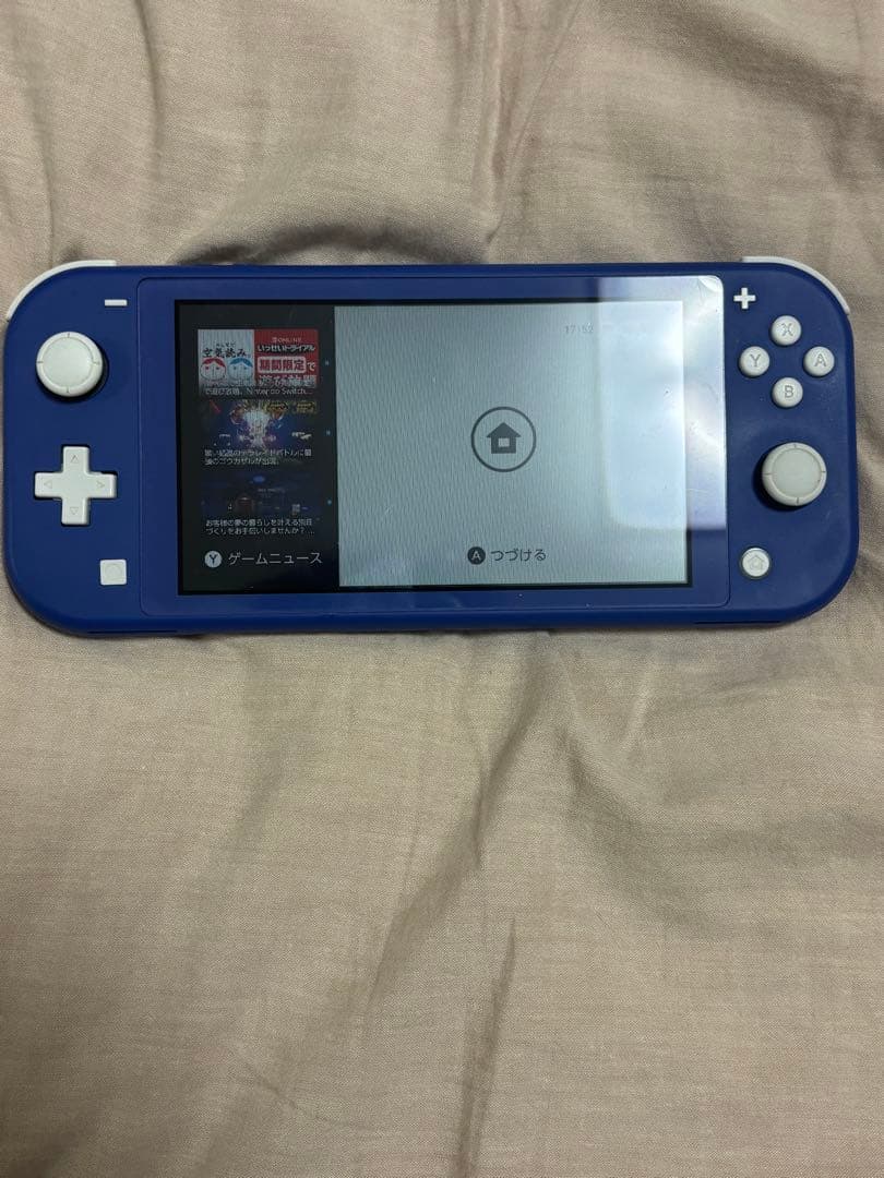 Nintendo Switch lite ブルー　ジャンク品