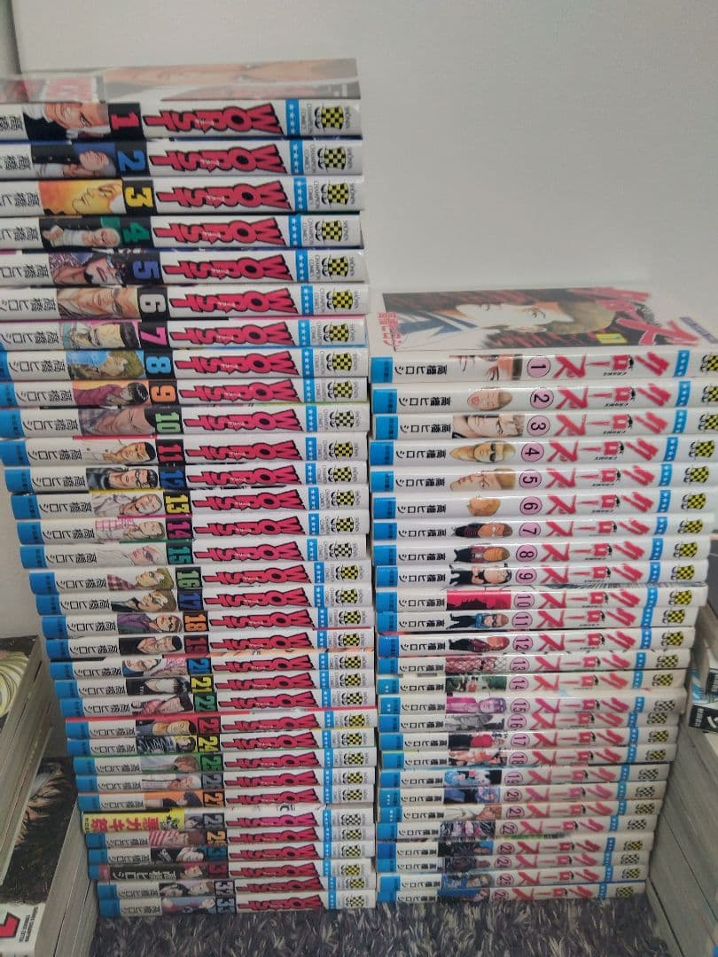 WORST　クローズ全巻　高橋ヒロシ　リブート　ZERO　他　計100冊以上