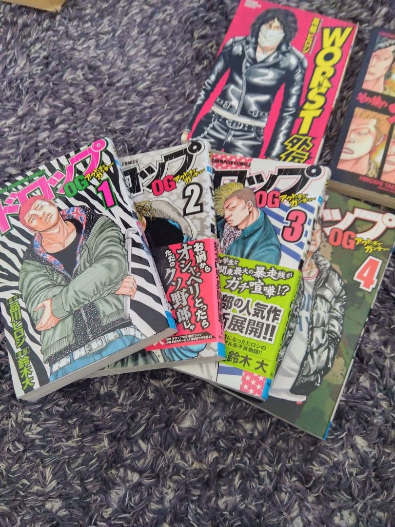 WORST　クローズ全巻　高橋ヒロシ　リブート　ZERO　他　計100冊以上