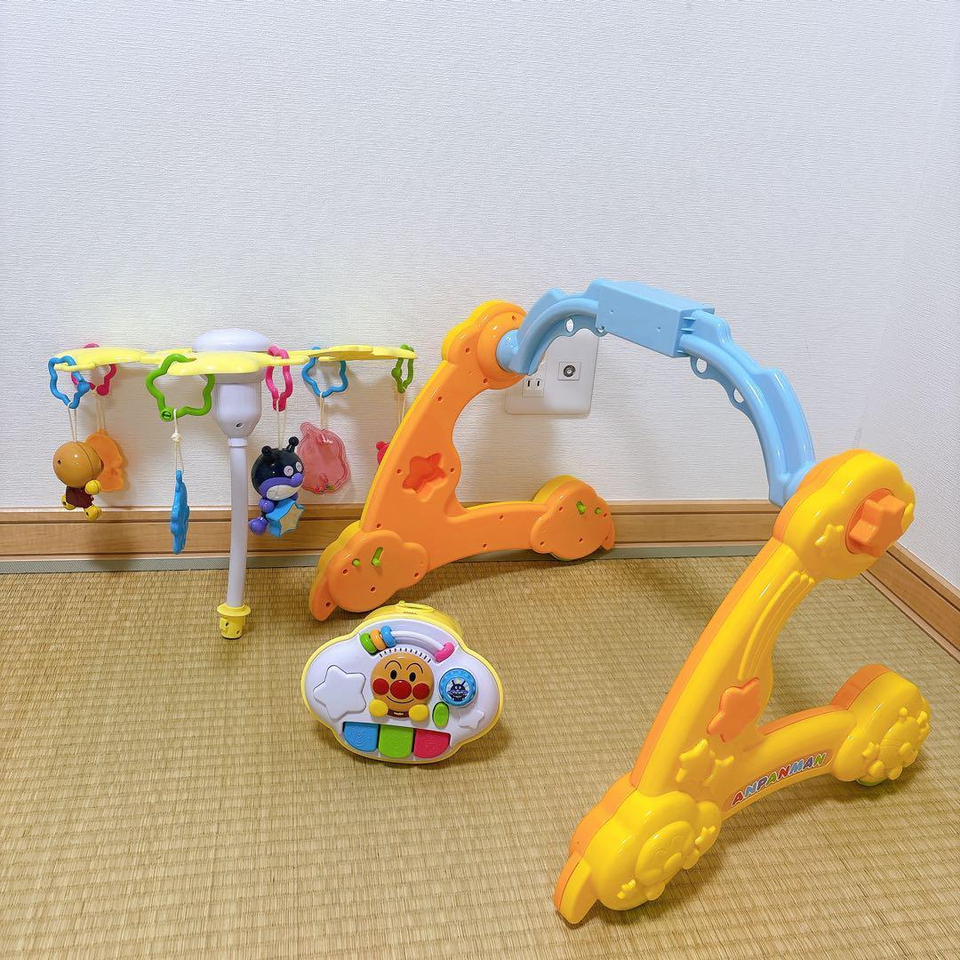 【極美品】 アンパンマン 8way ウォーカーまでへんしん！よくばりメリー