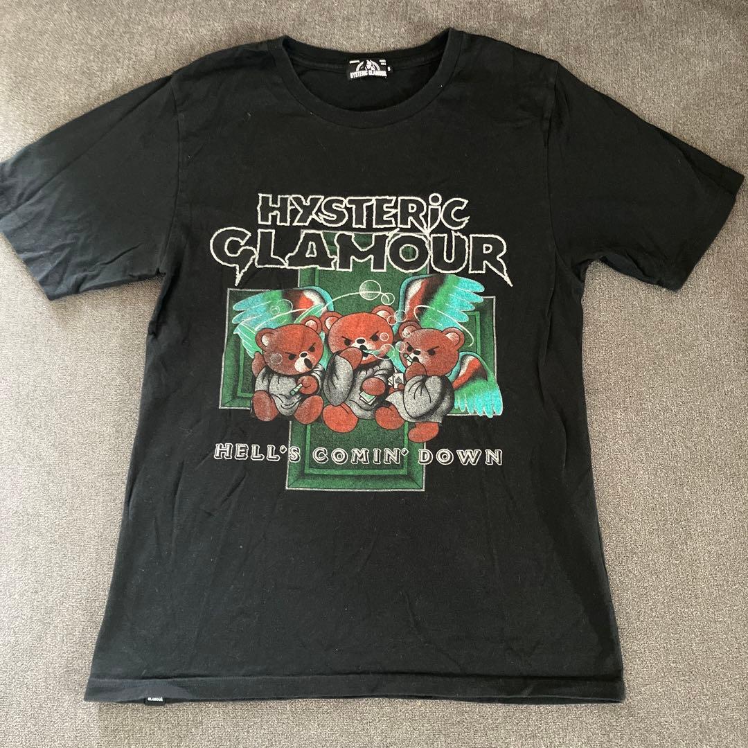HYSTERIC GLAMOUR ベアプリント Tシャツ Sサイズ