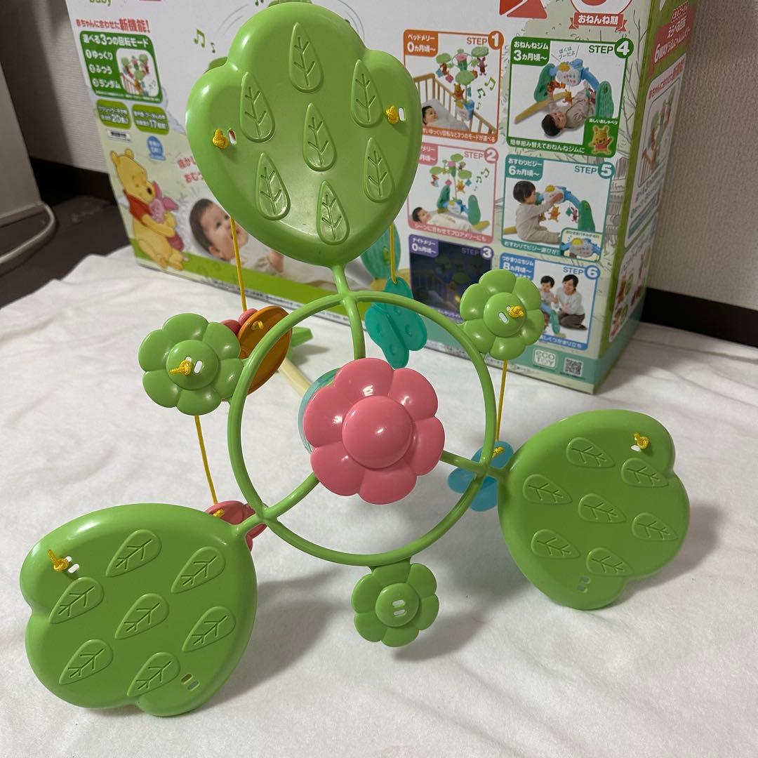 プーメリー　くまのプーさんえらべる回転6WAYジムにへんしんメリー