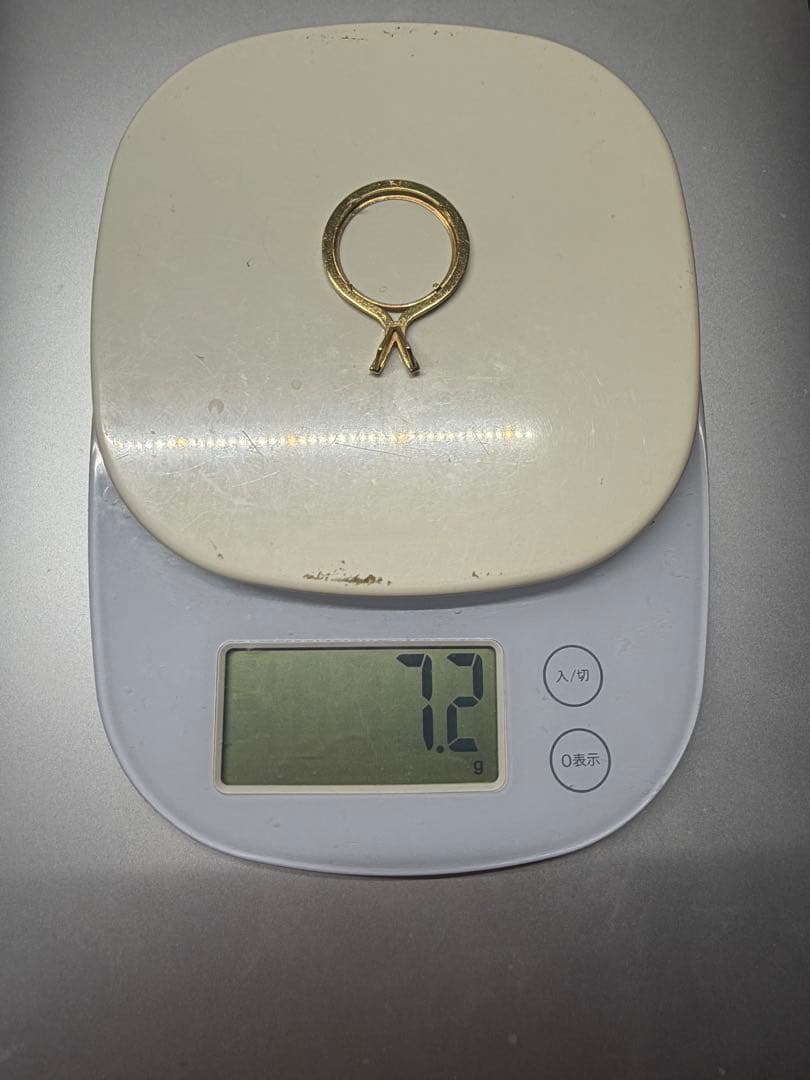K18 ネックレス用ペンダント枠 7.2g 田中貴金属