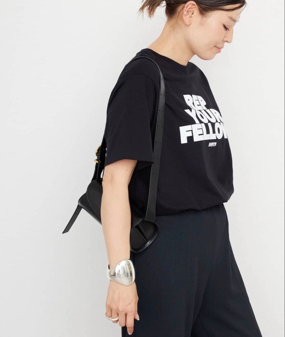 Deuxieme Classe 別注　アメリカーナ　BIGTシャツ　ブラック