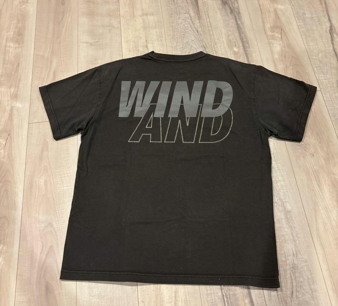 WIND AND SEA L Tee グレー　シグネチャー