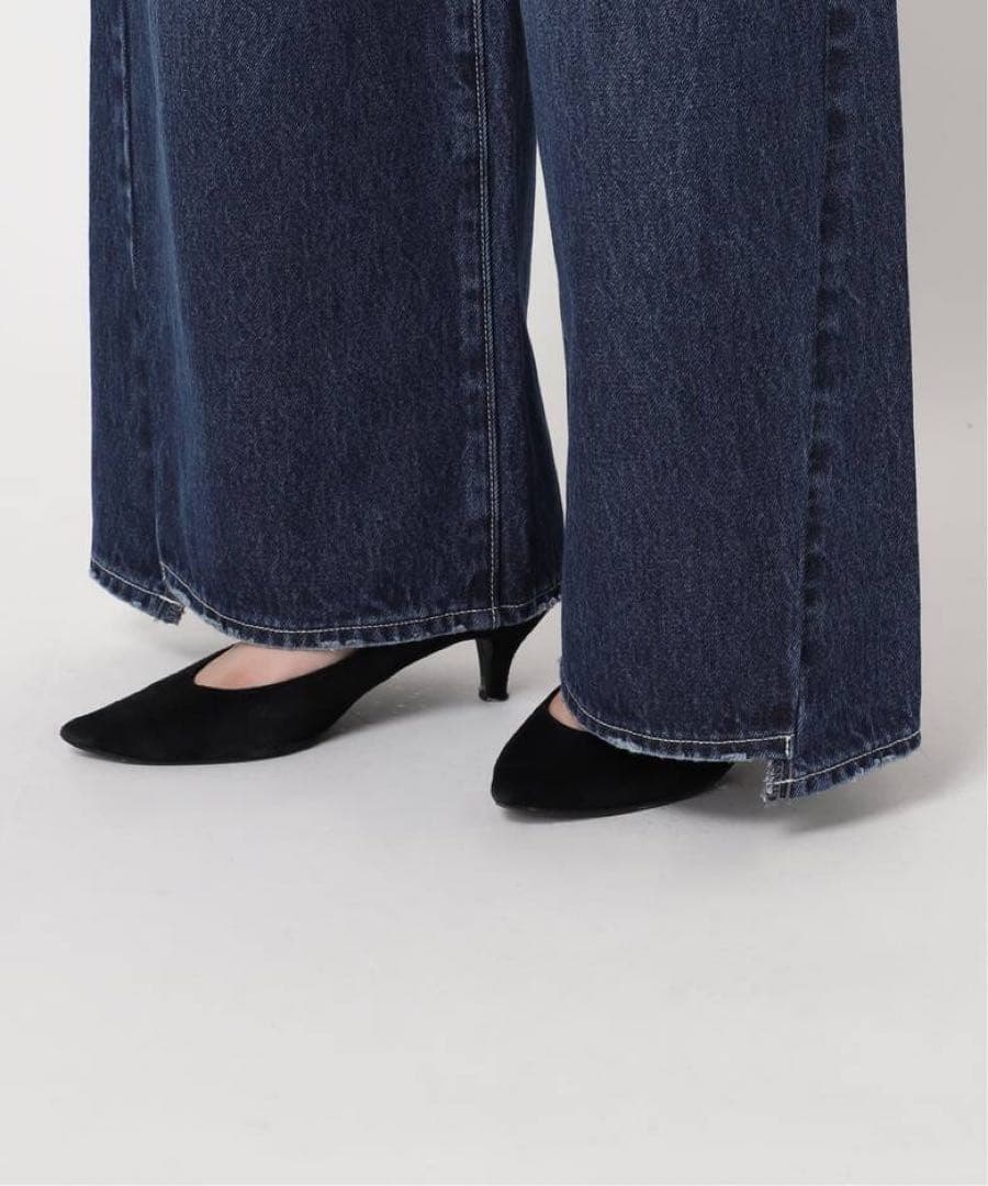 JOURNAL STANDARD 2タックワイドデニムパンツ 美品