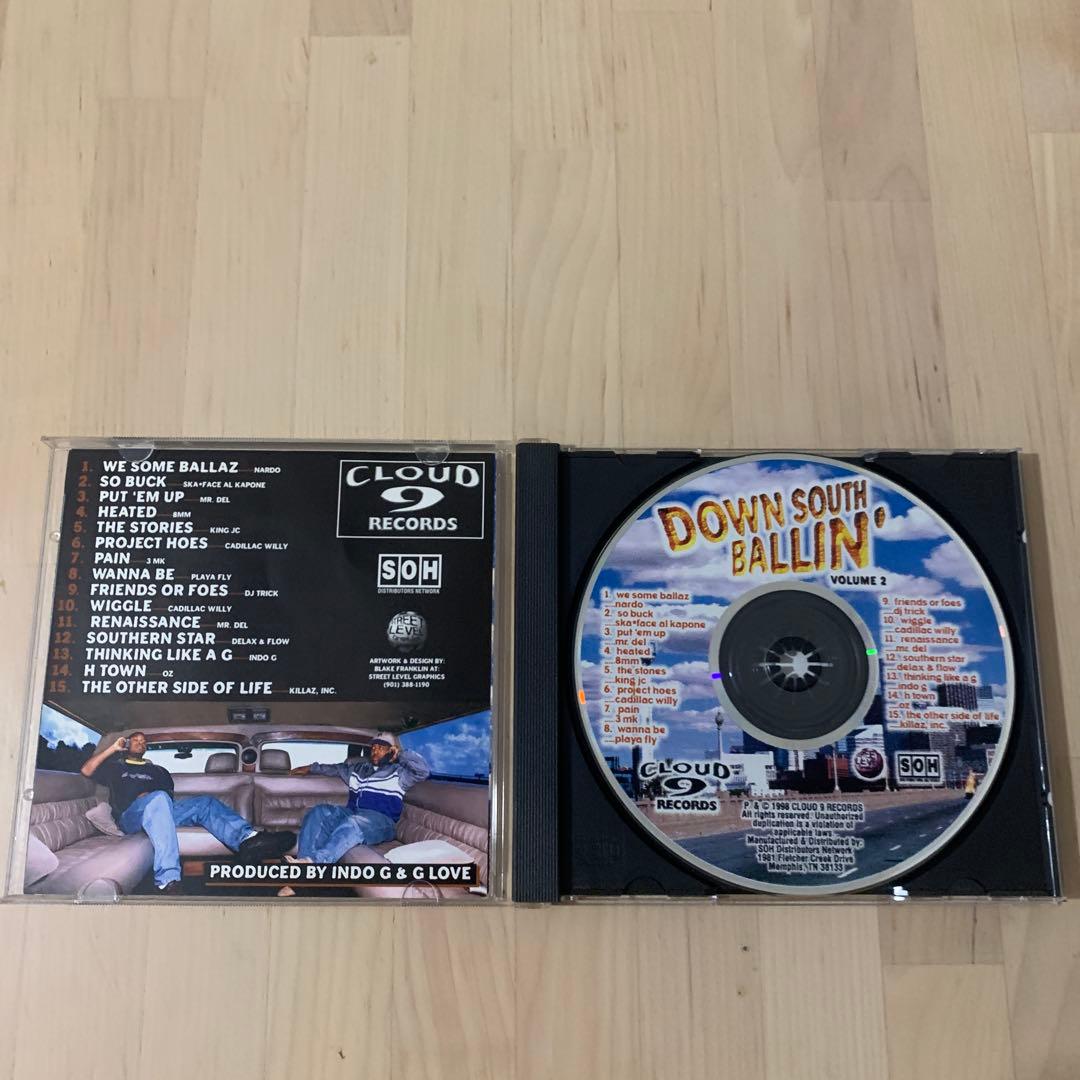 洋楽 DOWN SOUTH BALLIN' VOLUME 2 g-rap